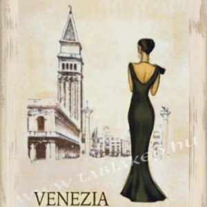 Nő Venezia táblakép