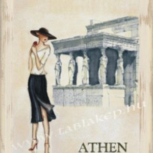 Nő Athen táblakép