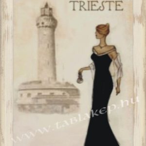 Nő Trieste táblakép