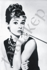 Star 02 Audrey Hepburn hűtőmágnes