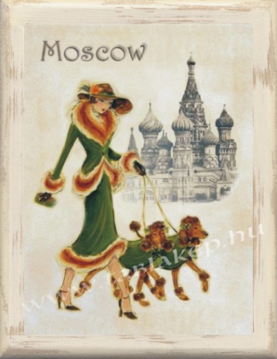 Nő Moscow táblakép