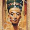 Egyiptom Nofertiti hűtőmágnes