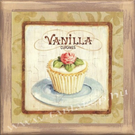 Cupcake vanillia táblakép